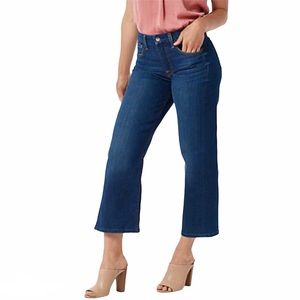 7 For All Mankind Jen 7 Hi Rise Wide Leg Crop Jean